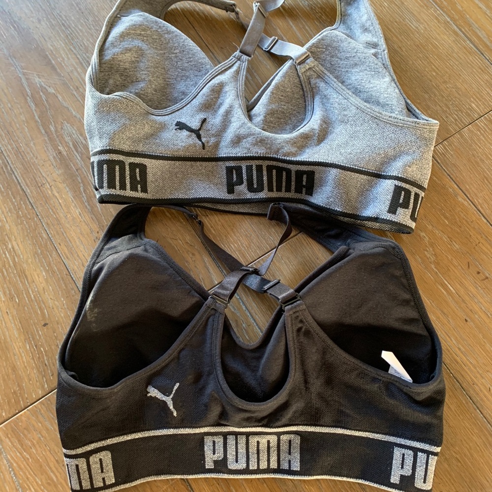 (2) Medium Puma sports bras